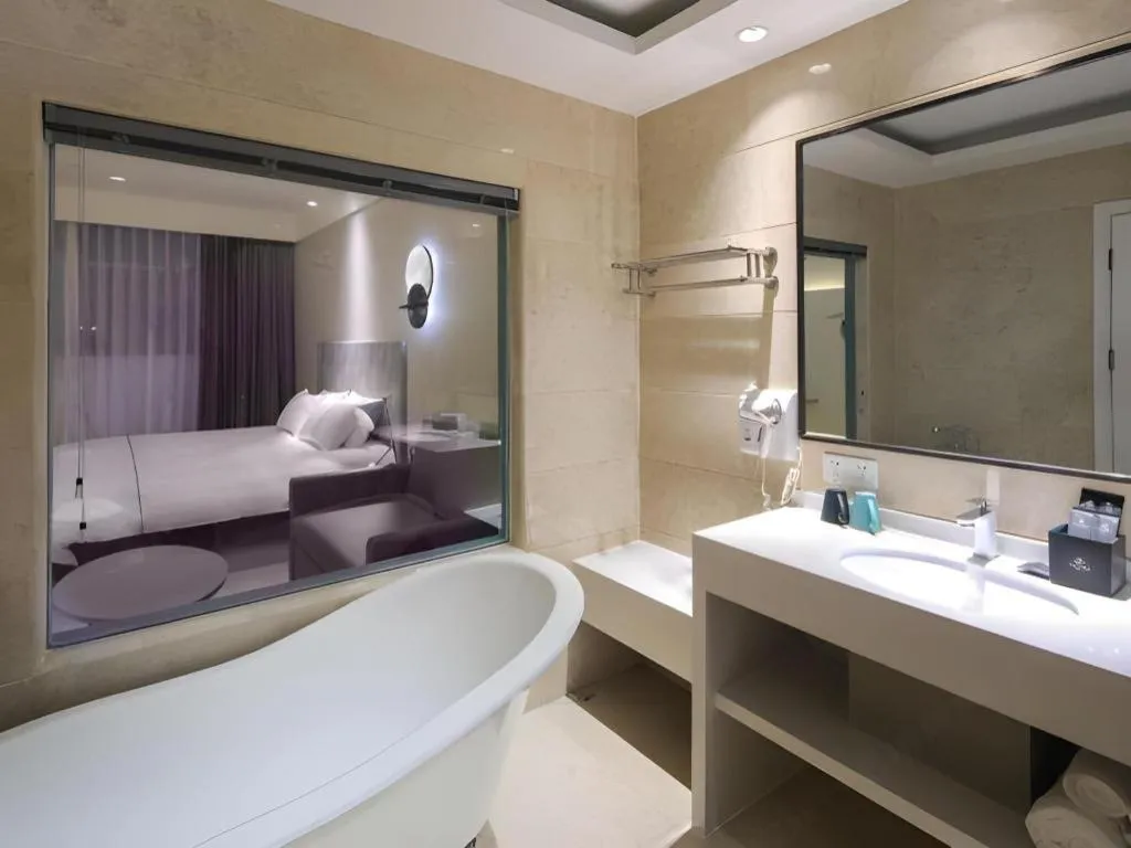 Bed in Magnotel Hotel·Shanghai Xintiandi