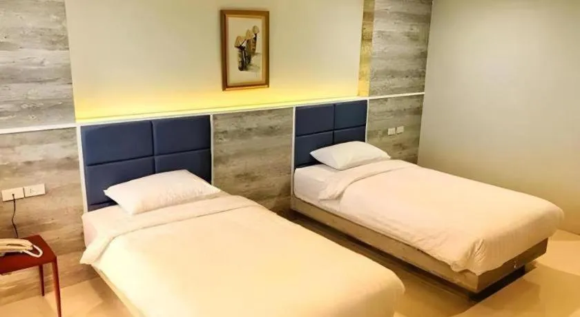 Bed in Sattahip 9 Boutique Hotel