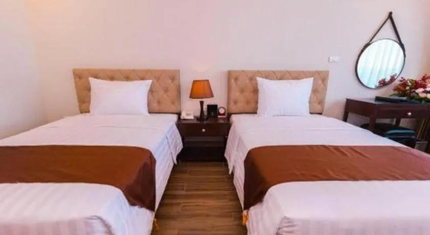 Bed in Kim Bao Hotel