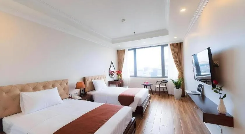 Bed in Kim Bao Hotel