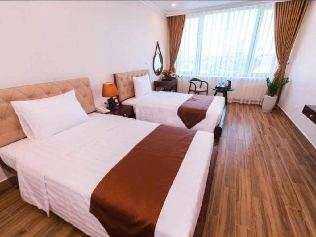 Bed in Kim Bao Hotel