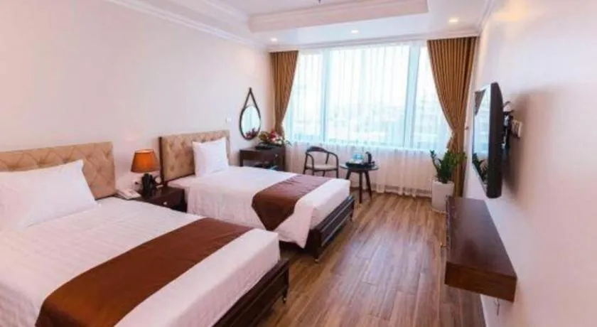 Bed in Kim Bao Hotel