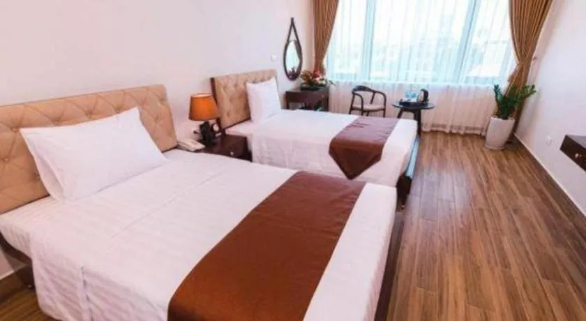 Bed in Kim Bao Hotel