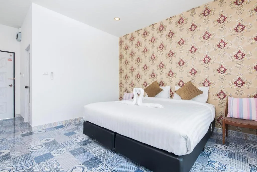 Bed in Oasis Hiso Hotel