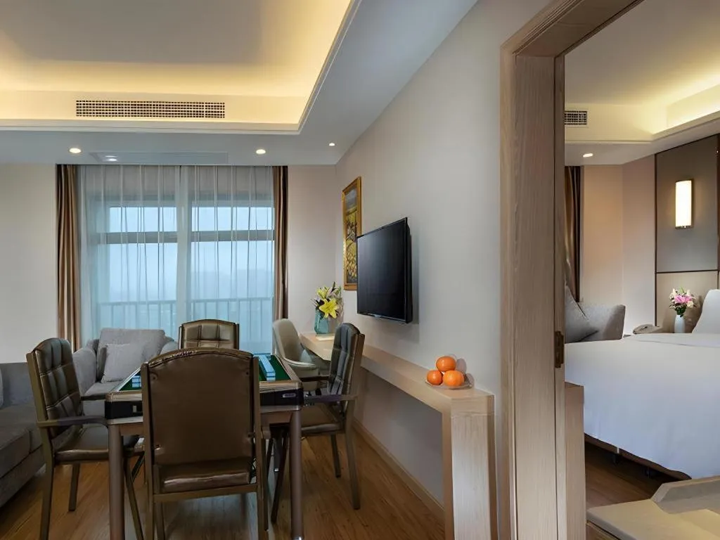 Bed in Vienna Hotel Nanning Xiangsi Lake University Town