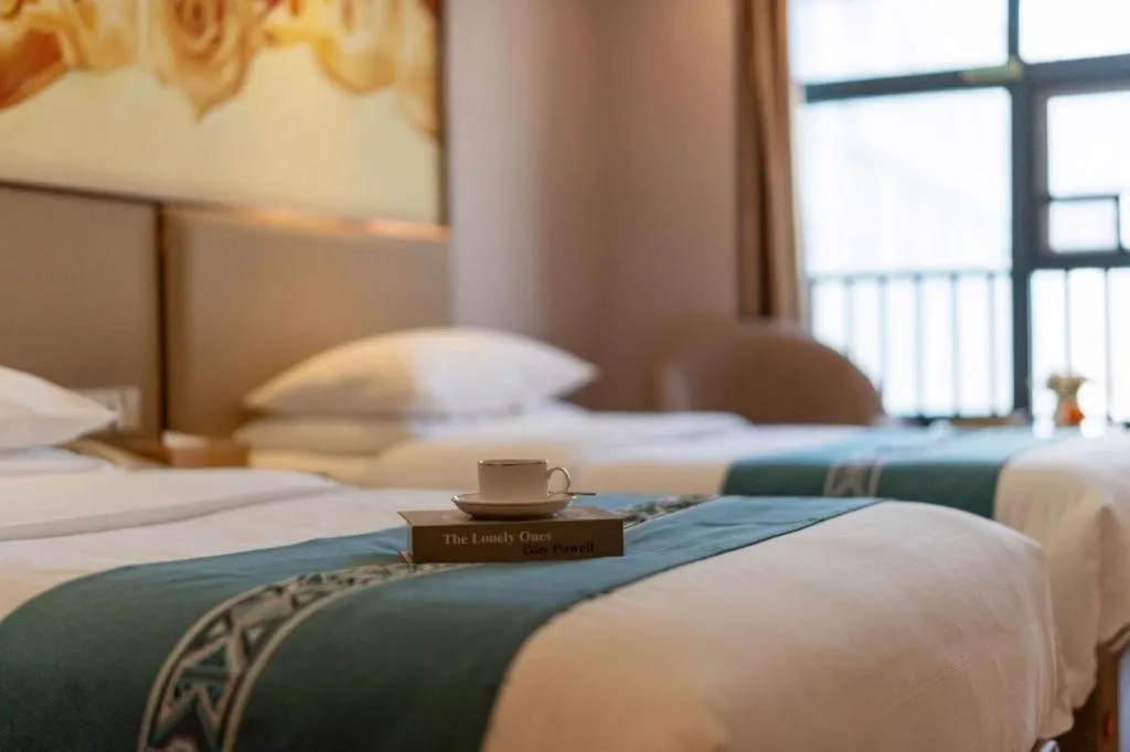 Bed in Vienna Hotel Nanning Xiangsi Lake University Town