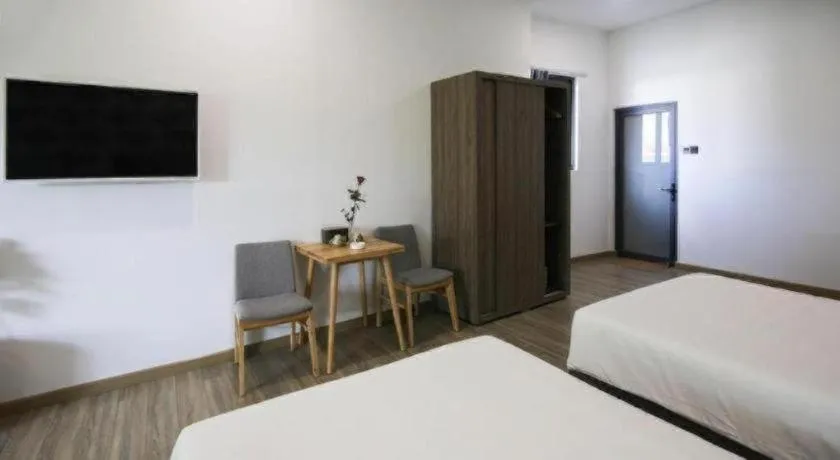 Bed in Green Oasis Hotel