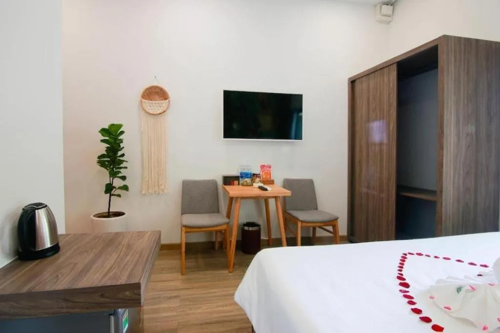 Bed in Green Oasis Hotel