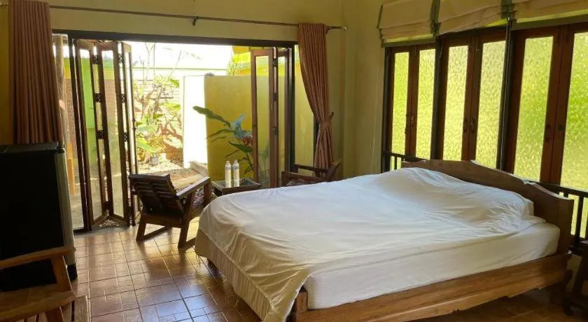 Bed in Aroma Pai Spa Hotel