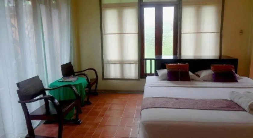 Bed in Aroma Pai Spa Hotel