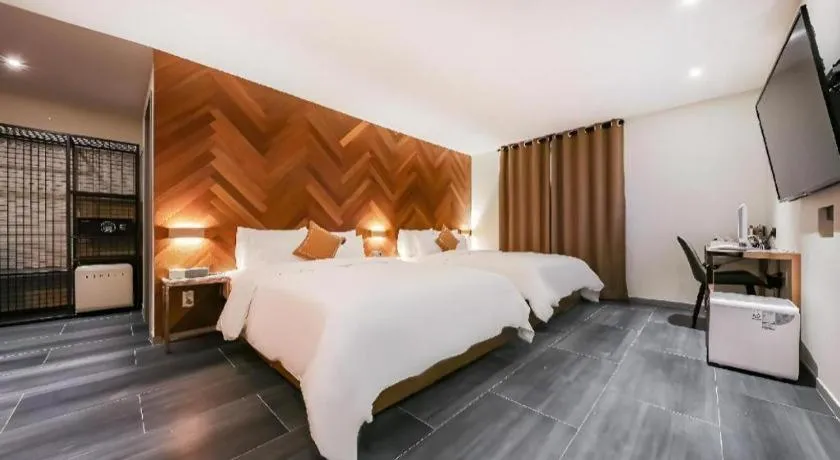 Bed in Cheongju Maryjane Hotel