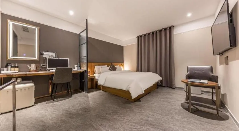 Bed in Cheongju Maryjane Hotel