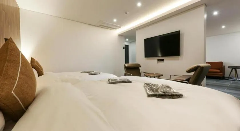 Bed in Cheongju Maryjane Hotel