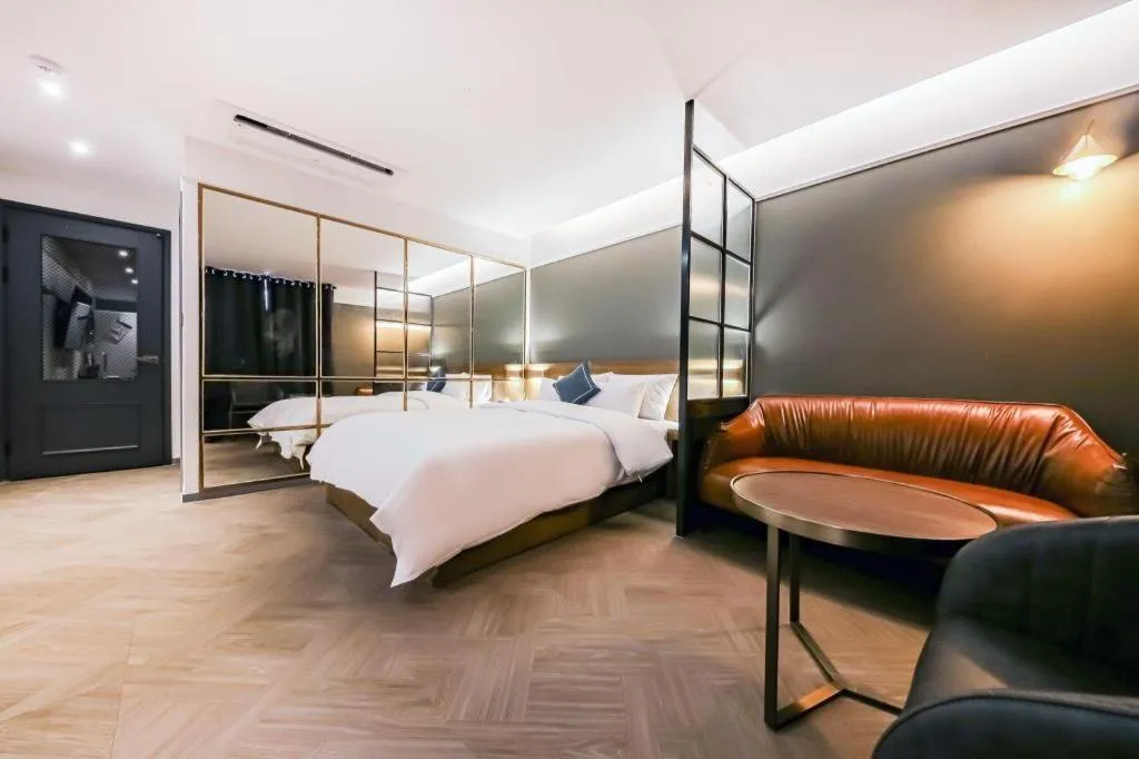 Bed in Cheongju Maryjane Hotel