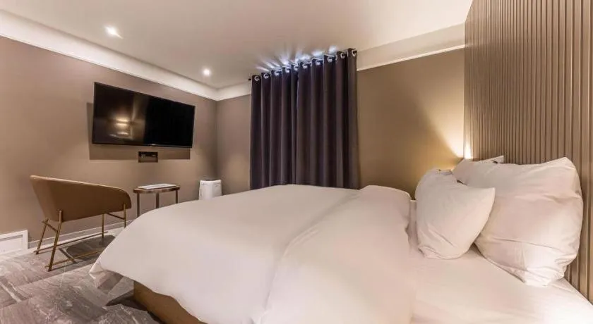 Bed in Cheongju Maryjane Hotel