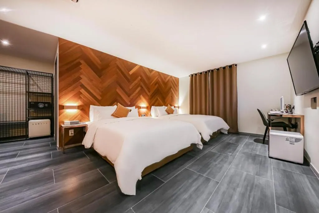 Bed in Cheongju Maryjane Hotel