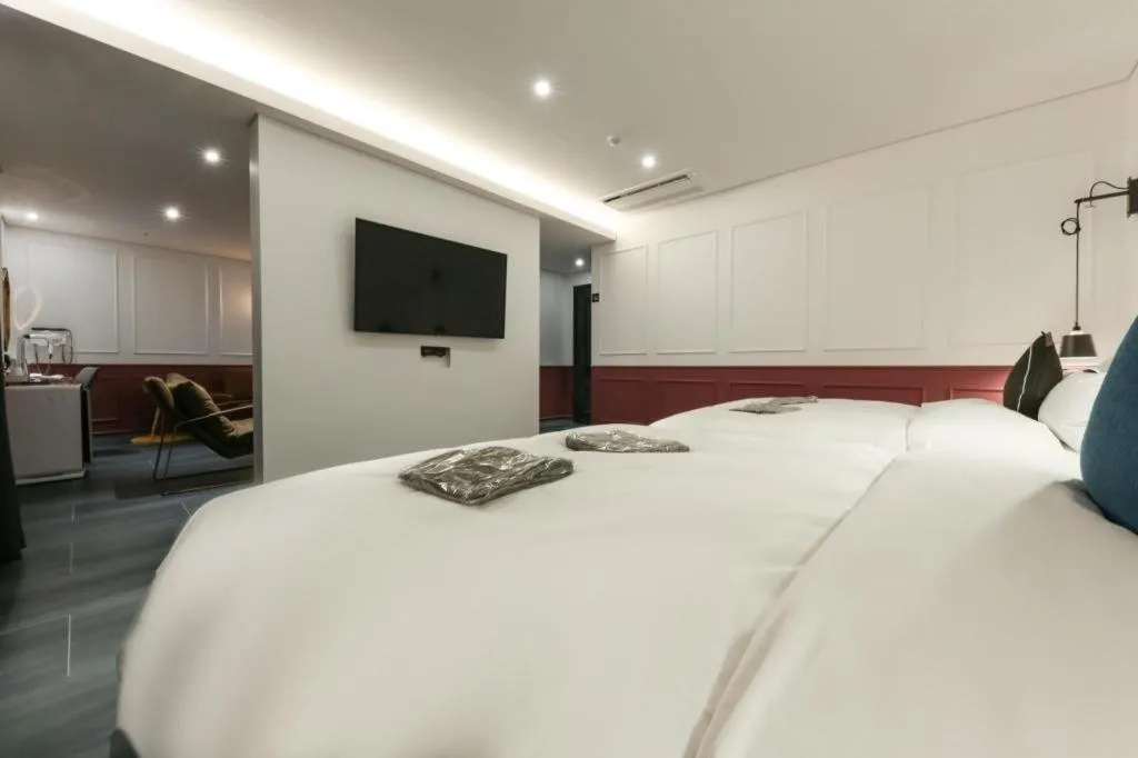 Bed in Cheongju Maryjane Hotel