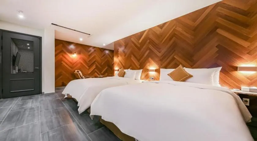 Bed in Cheongju Maryjane Hotel