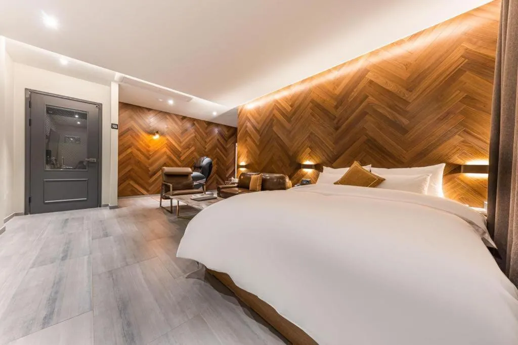 Bed in Cheongju Maryjane Hotel