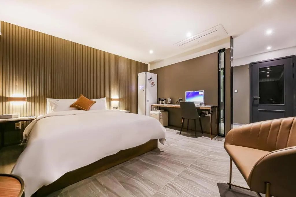 Bed in Cheongju Maryjane Hotel