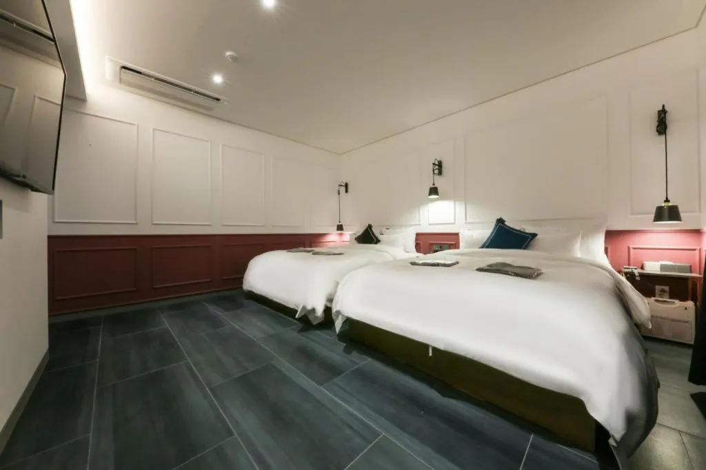 Bed in Cheongju Maryjane Hotel