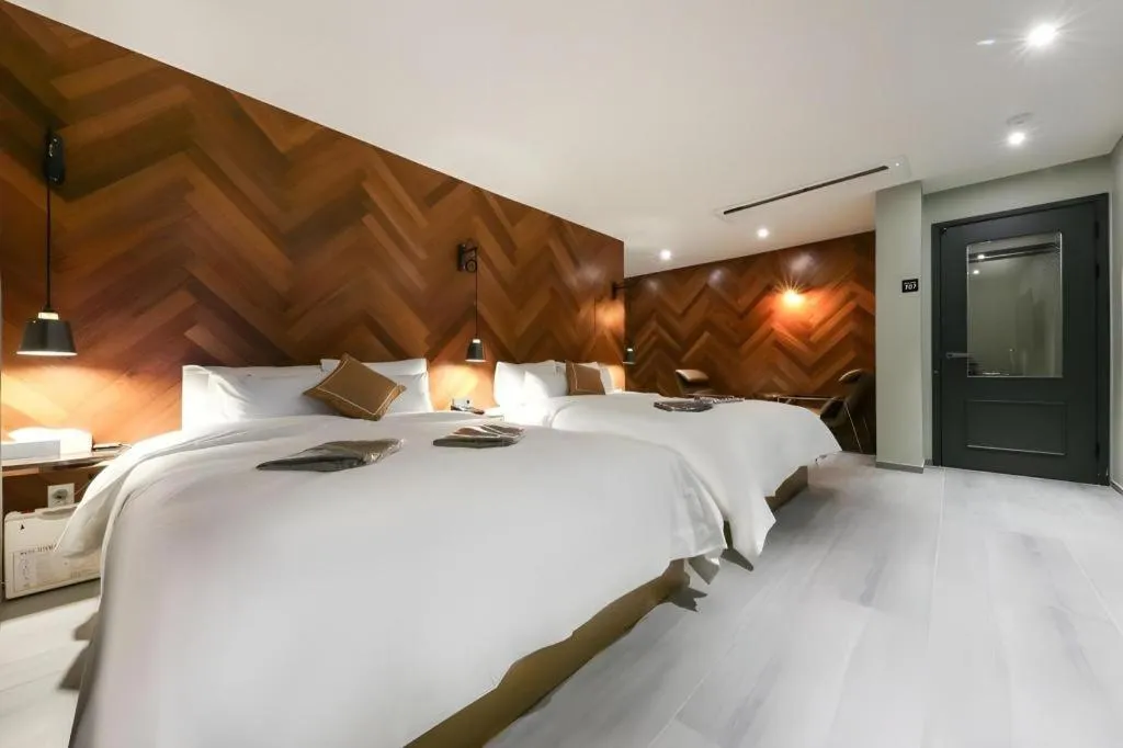 Bed in Cheongju Maryjane Hotel