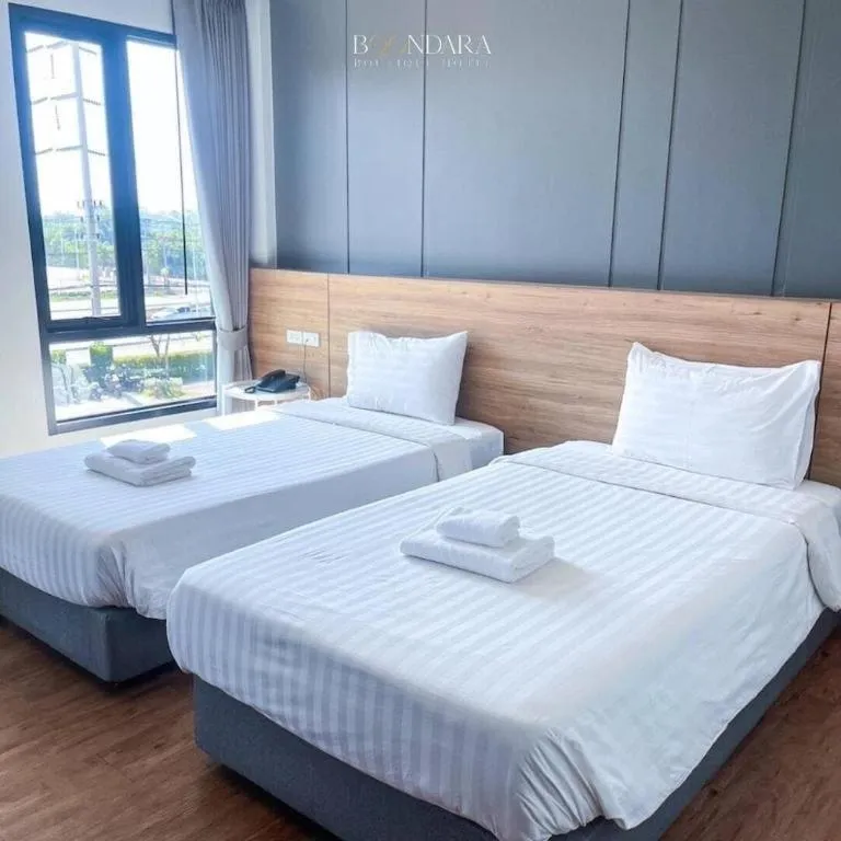 Bed in Boondara Boutique Hotel