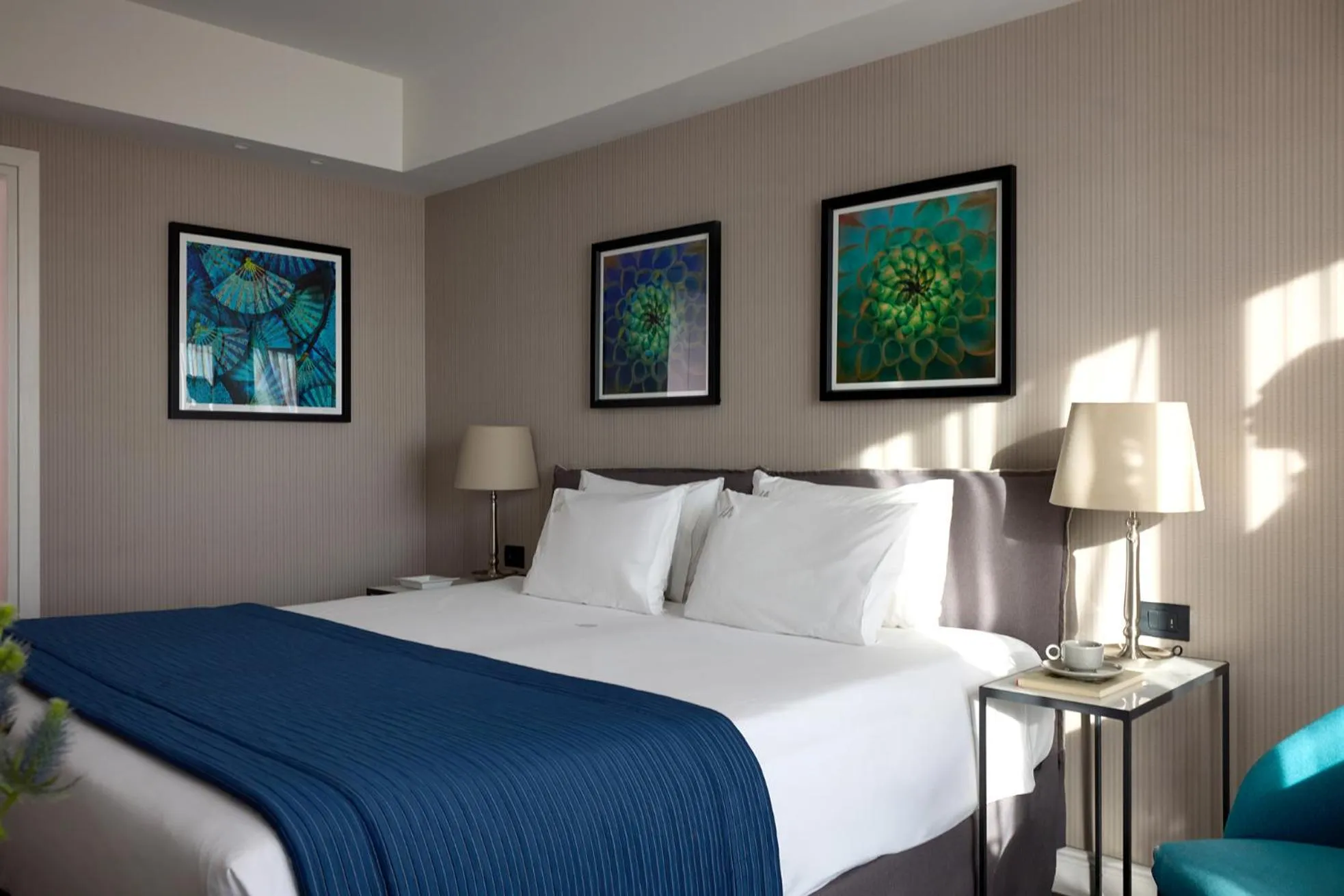 Bed in Astor Hotel Athens