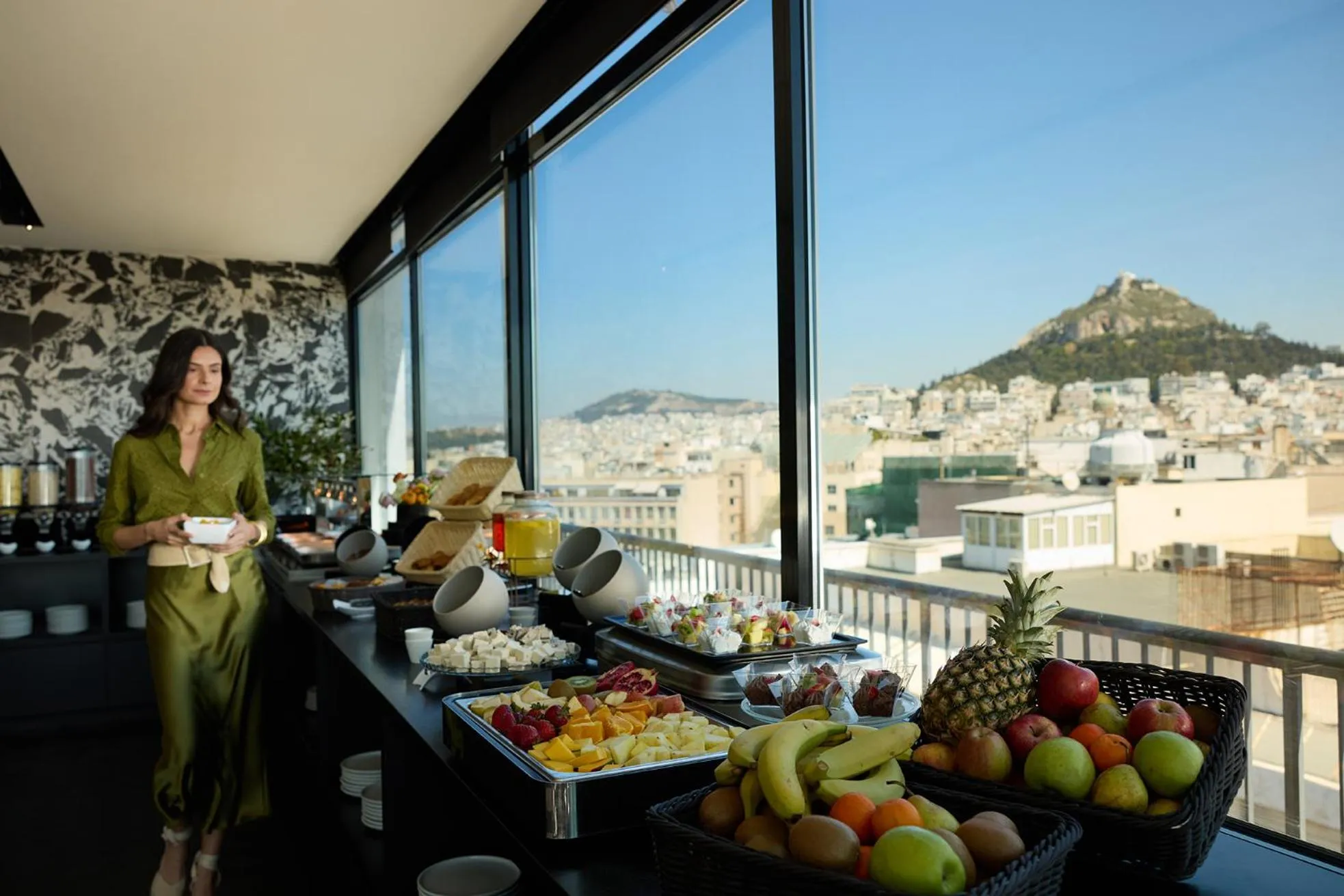Breakfast in Astor Hotel Athens