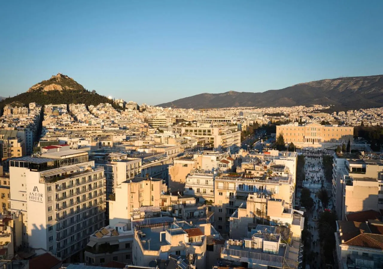 Property building in Astor Hotel Athens