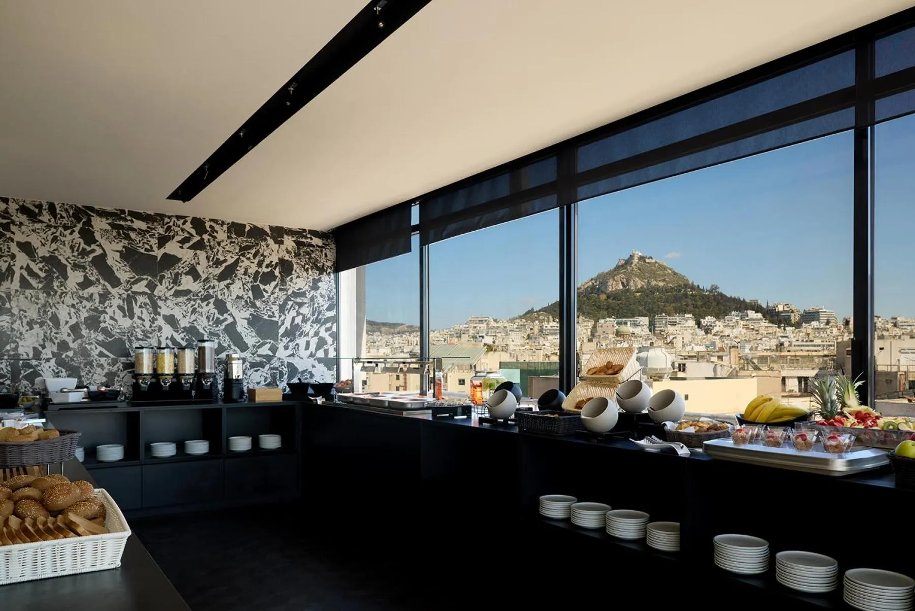 Buffet breakfast in Astor Hotel Athens