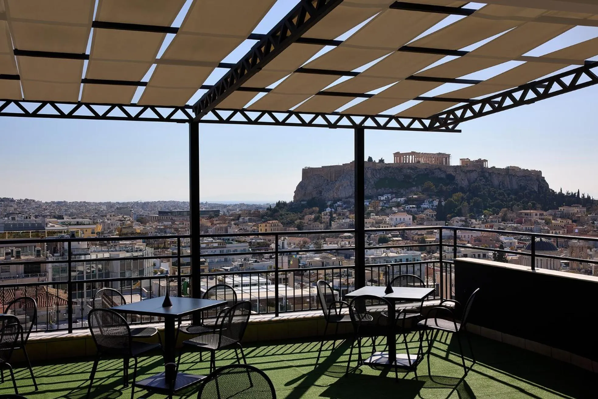 Balcony/Terrace in Astor Hotel Athens