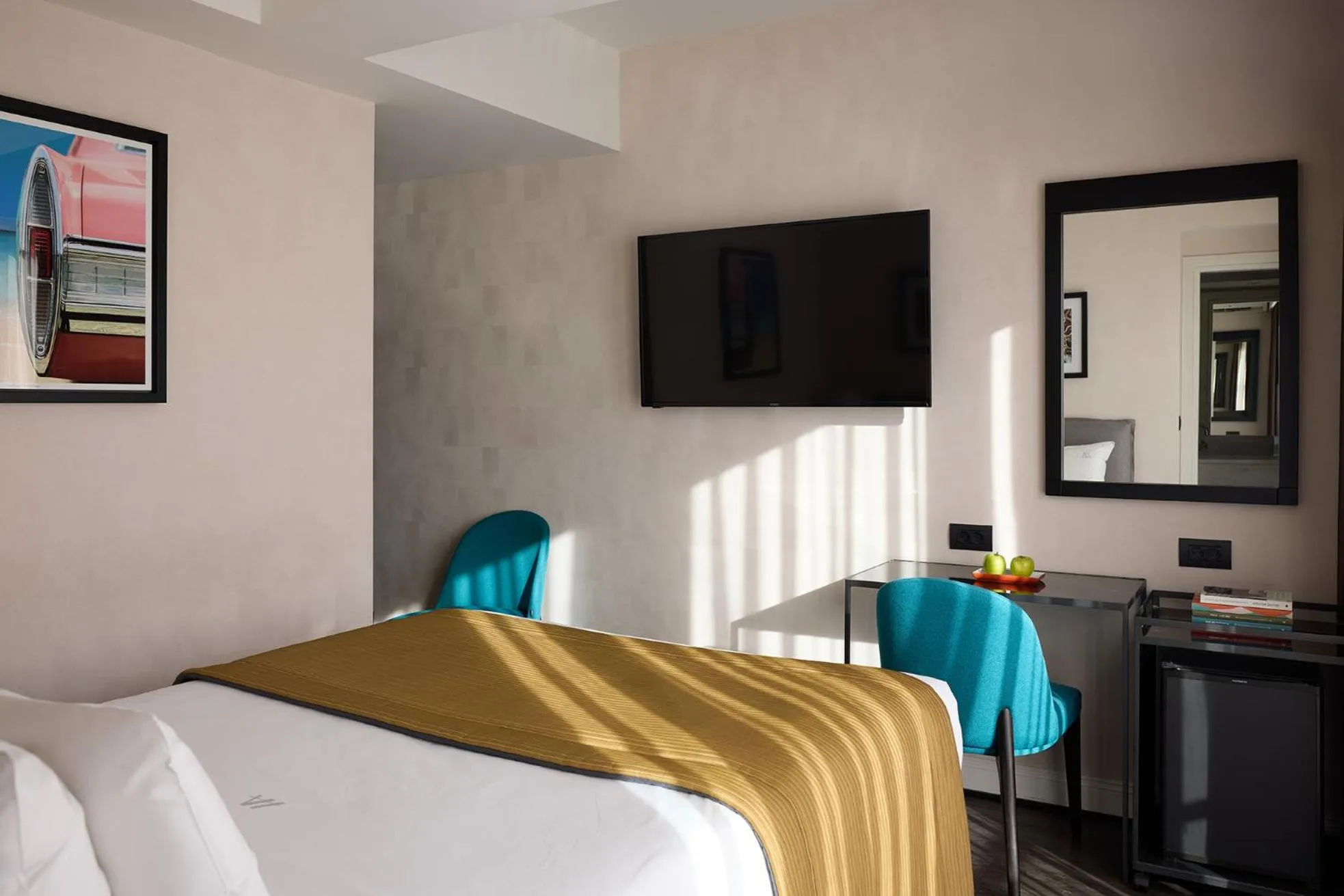 Bed in Astor Hotel Athens