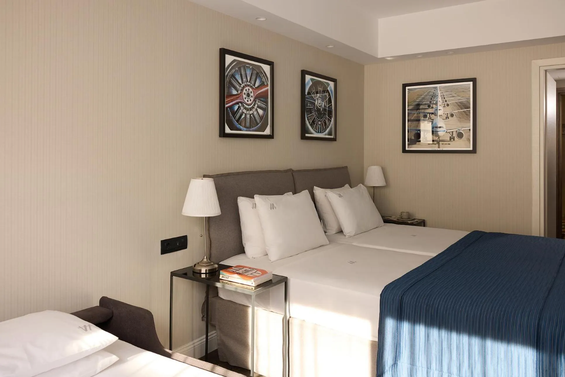 Bed in Astor Hotel Athens