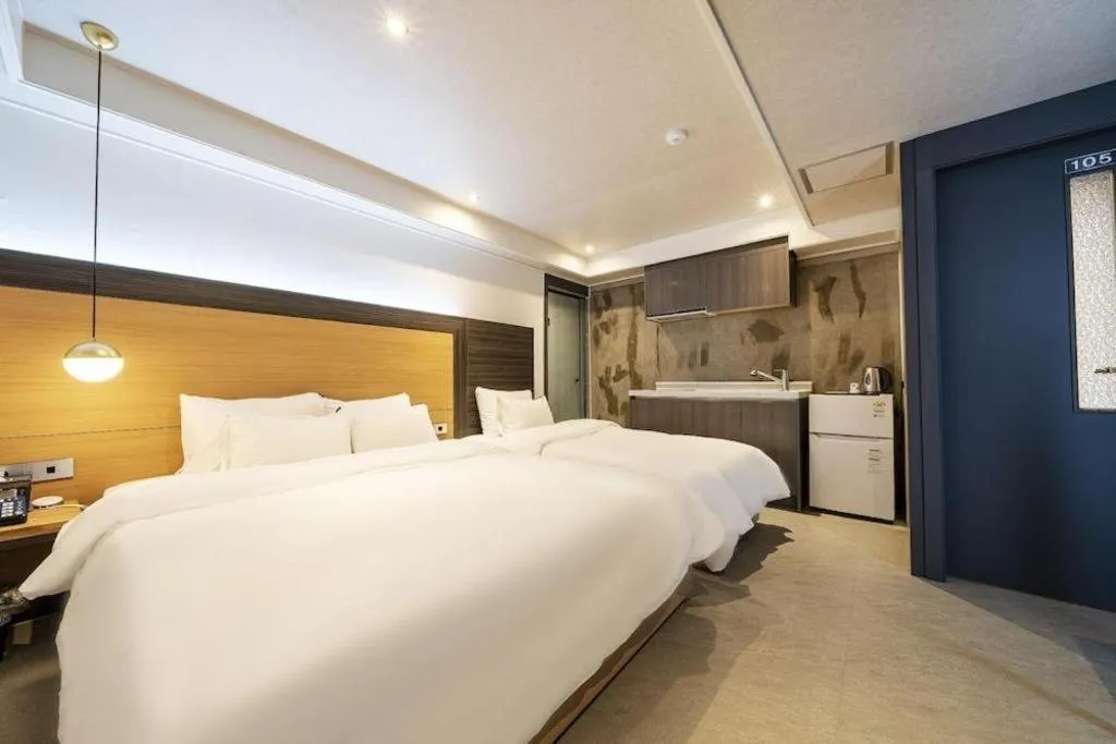 Bed in No 25 Hotel Songtan