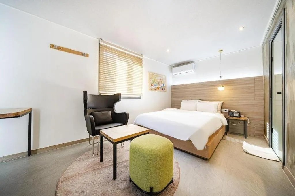 Bed in No 25 Hotel Songtan