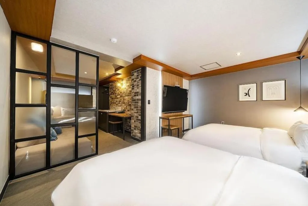 Bed in No 25 Hotel Songtan