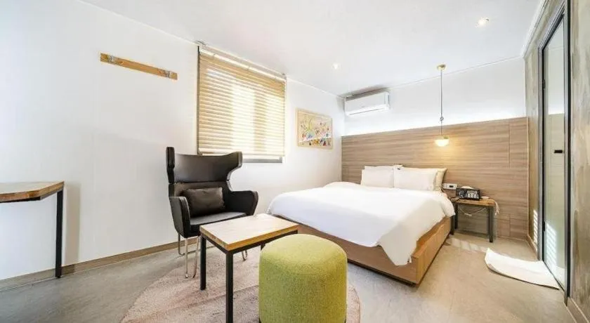 Bed in No 25 Hotel Songtan