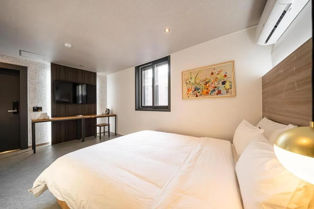 Bed in No 25 Hotel Songtan