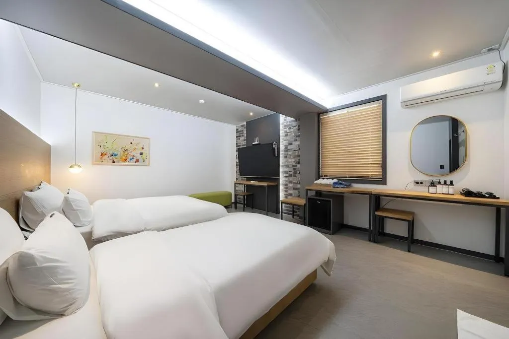 Bed in No 25 Hotel Songtan