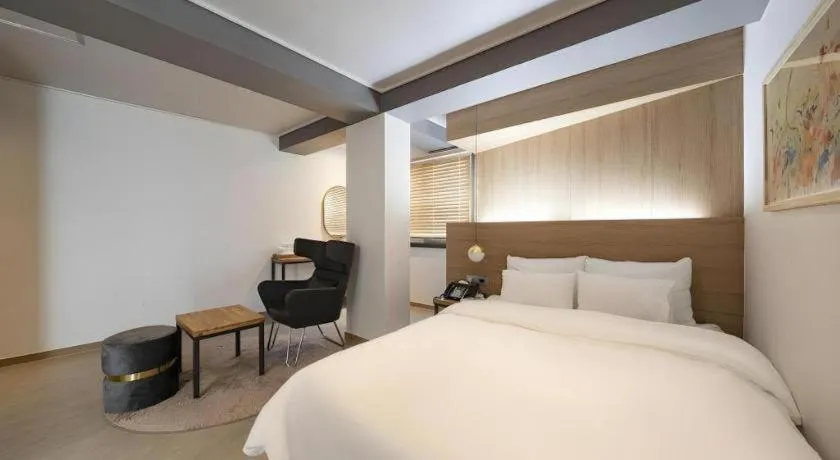 Bed in No 25 Hotel Songtan