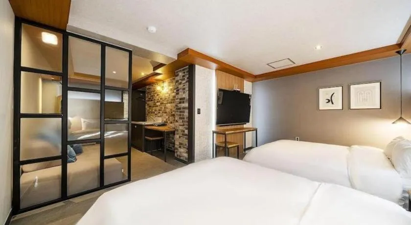 Bed in No 25 Hotel Songtan