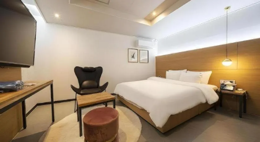 Bed in No 25 Hotel Songtan