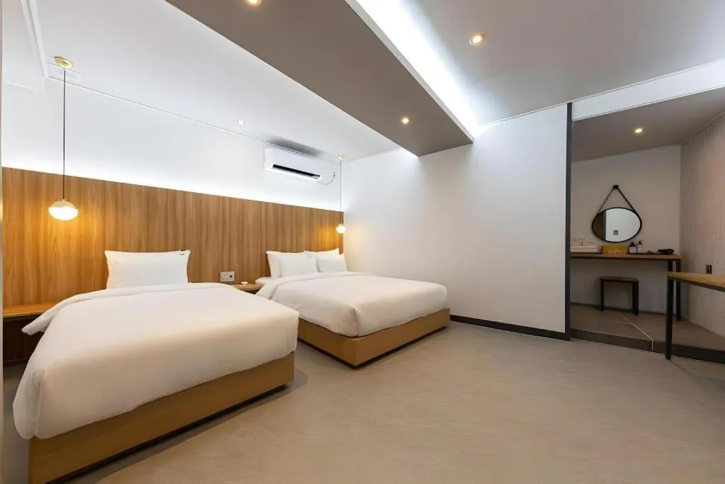 Bed in No 25 Hotel Songtan