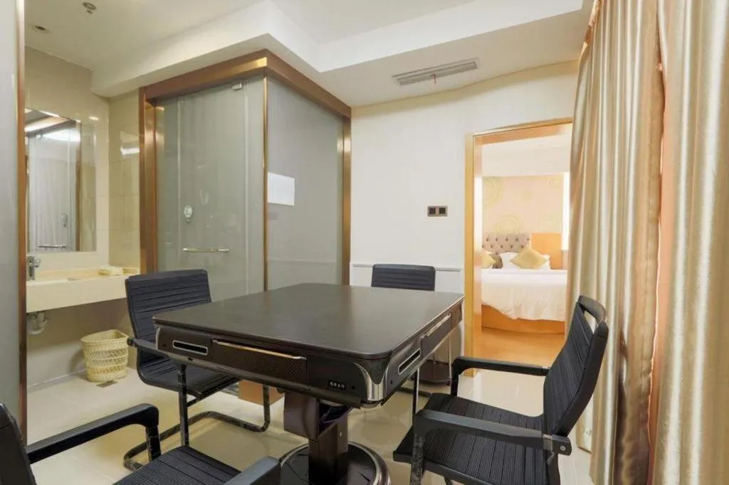 Bed in GreenTree Inn Zhangjiagang Yangshe Old Street Stadium