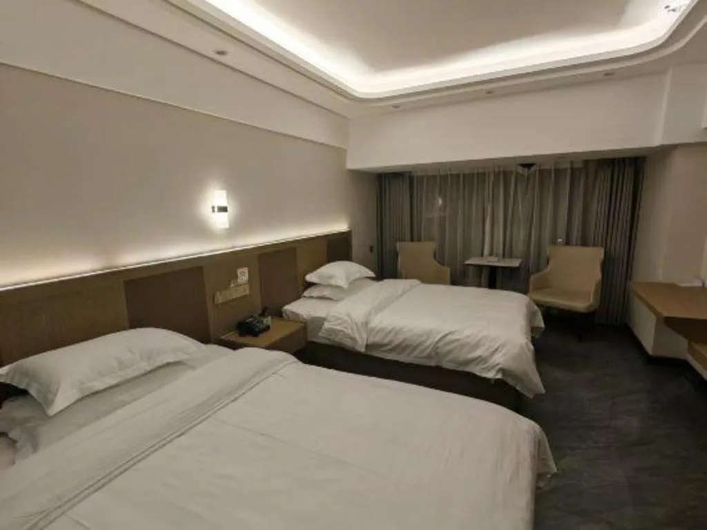 Bed in VX Dali Erhai Park Seascape Hotel