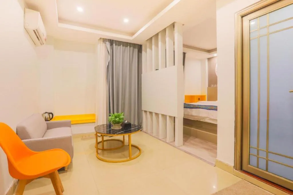 Bed in Shell Ganzhou Central Theme Hotel