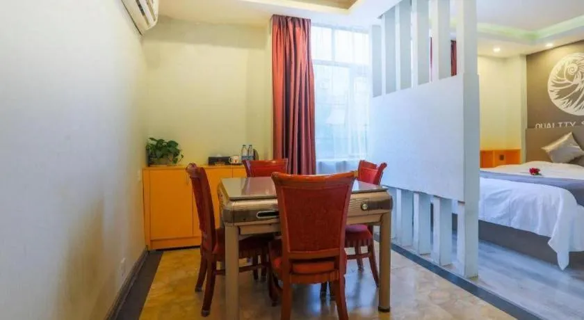 Bed in Shell Ganzhou Central Theme Hotel