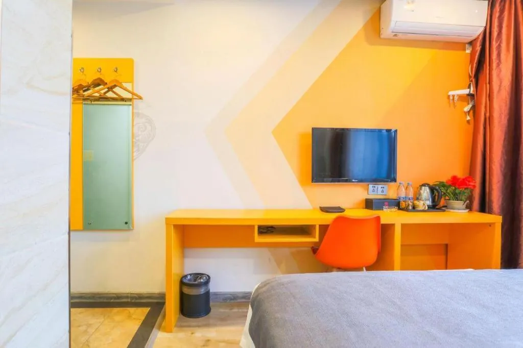 Bed in Shell Ganzhou Central Theme Hotel