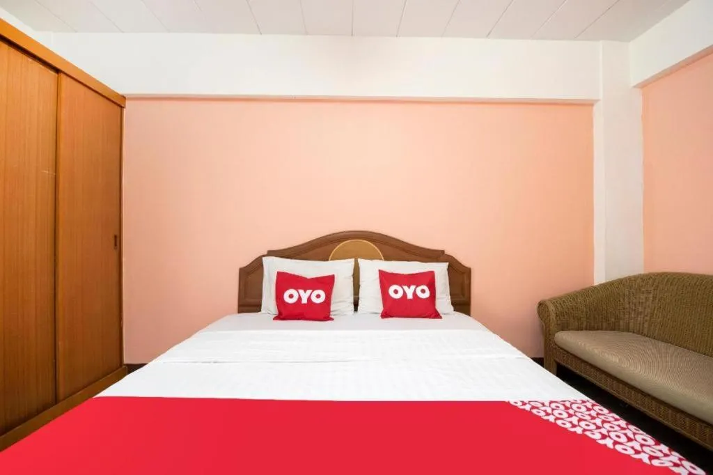 Bed in OYO 519 B Min Airport